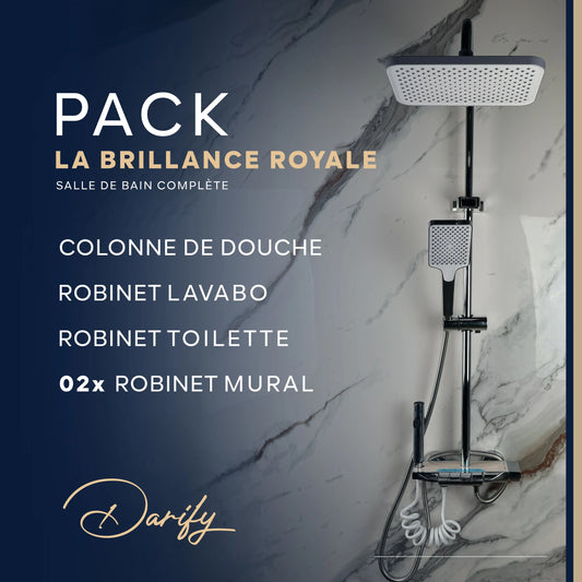 PACK La Brillance Royale Pour Salle de Bain Complète