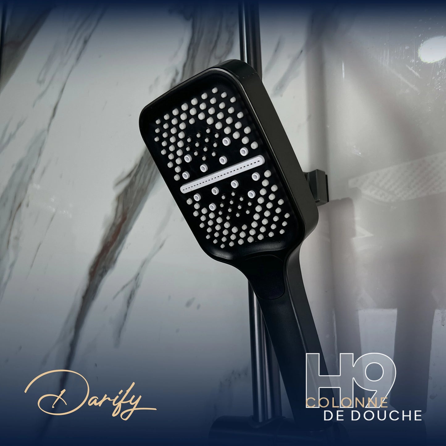 colonne de douche H9 piano 04 boutons