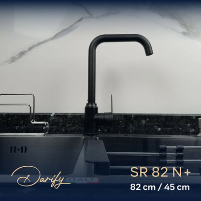 évier cuisine SWISS_INOX  SR82N+ (82x45) + Robinet 360