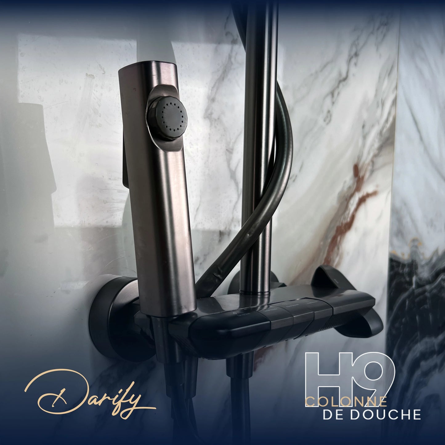 colonne de douche H9 piano 04 boutons