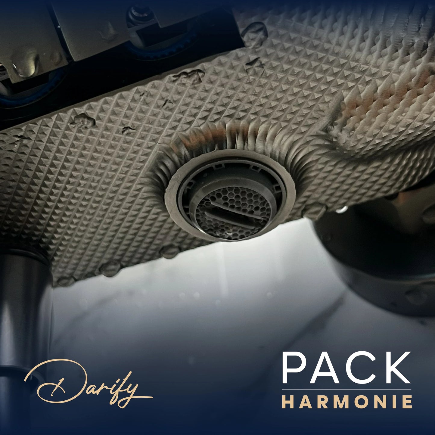 Pack harmonie gris 4 article salle de bain complete