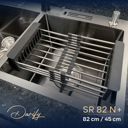 évier cuisine SWISS_INOX  SR82N+ (82x45) + Robinet 360