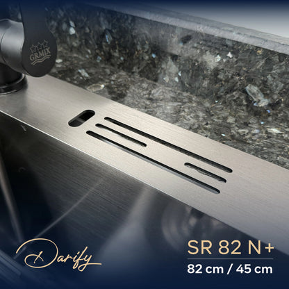 évier cuisine SWISS_INOX  SR82N+ (82x45) + Robinet 360