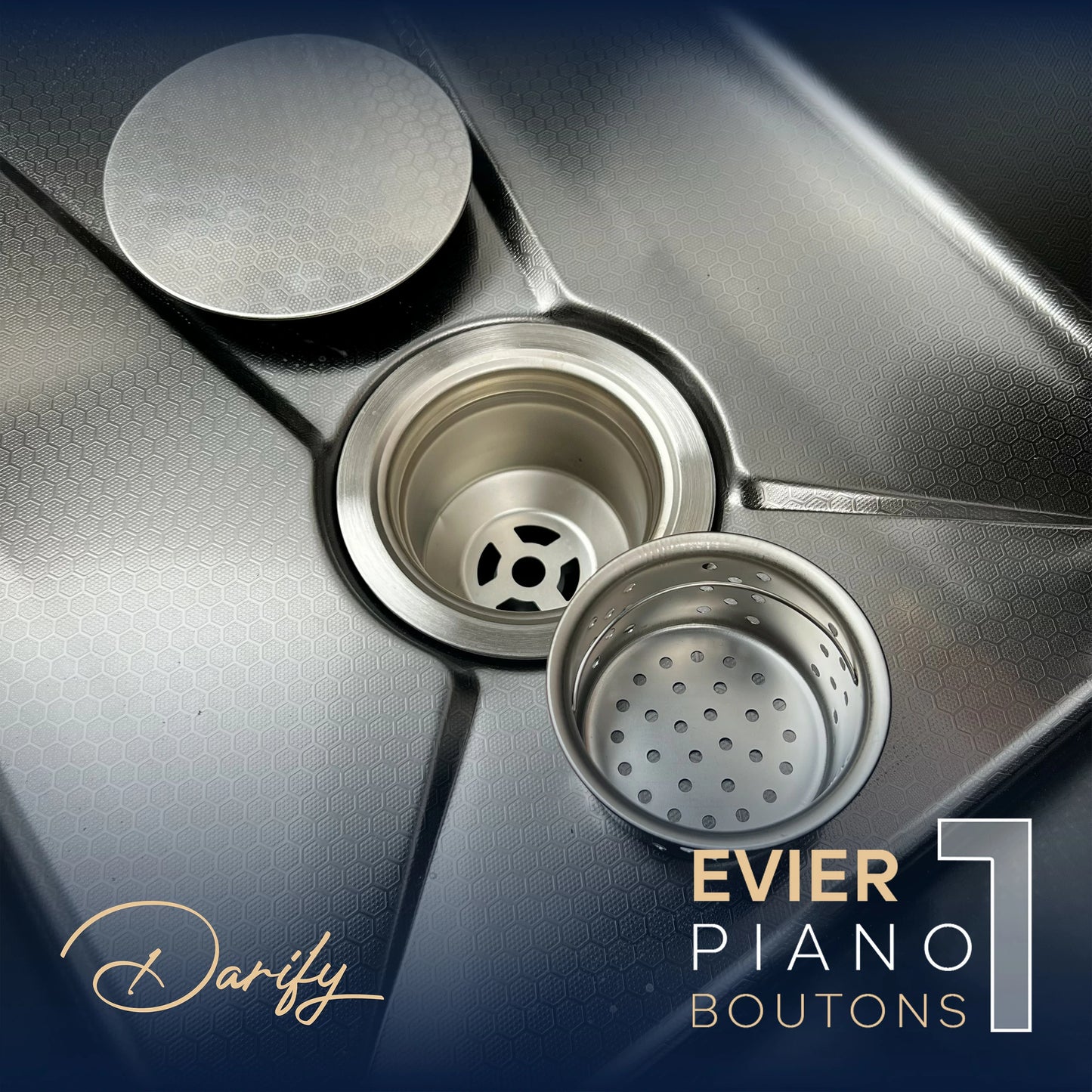 EVEIR CUISINE SWISSINOX P1N 75/46cm INOX 304