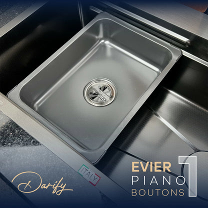 EVEIR CUISINE SWISSINOX P1N 75/46cm INOX 304