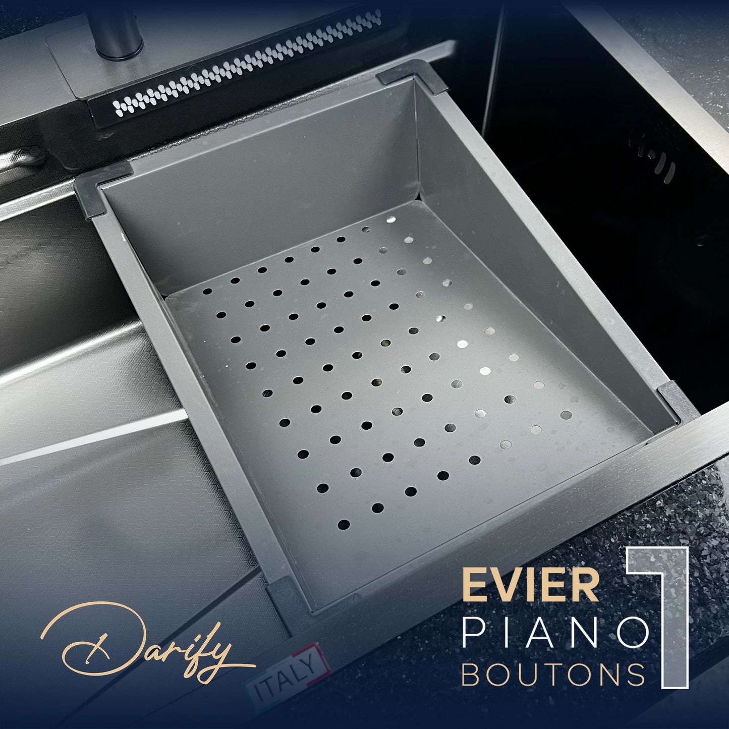 EVEIR CUISINE SWISSINOX P1N 75/46cm INOX 304