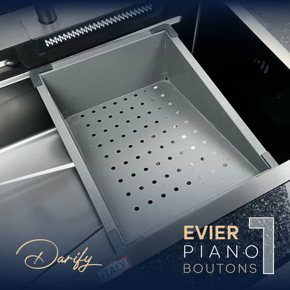 EVEIR CUISINE SWISSINOX P1N 75/46cm INOX 304