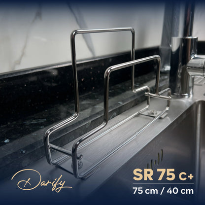 Évier de cuisine SR75C+ de SWISS INOX (75×40 cm) + ROBINET 360