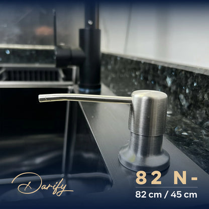 EVEIR CUISINE SWISSINOX 82N- / 82x45cm INOX 304 + ROBINET 360