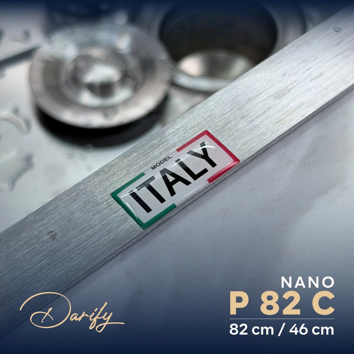 evier cuisine SWISS_INOX P82C 82/46cm INOX 304 + ROBINET