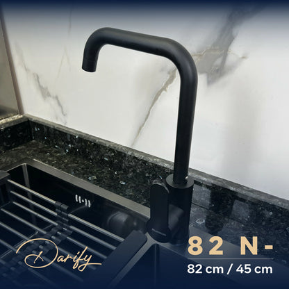 EVEIR CUISINE SWISSINOX 82N- / 82x45cm INOX 304 + ROBINET 360