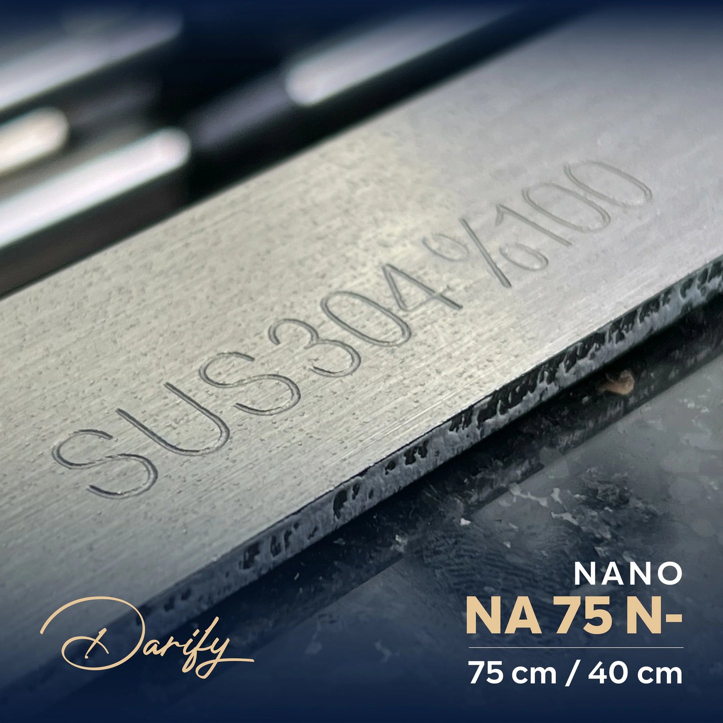 EVEIR CUISINE SWISSINOX NA75N- NANO 75/40cm INOX 304 + ROBINET 360