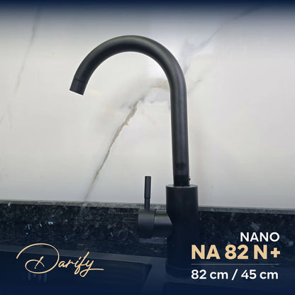 EVEIR CUISINE  NA82N+ DOUBELE BAC 82/45cm INOX 304/ NANO + ROBINET 360